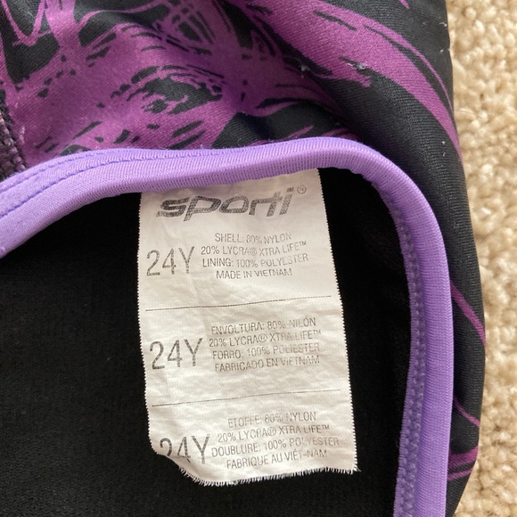 Sporti swimsuit size 24 youth purple - Picture 8 of 10